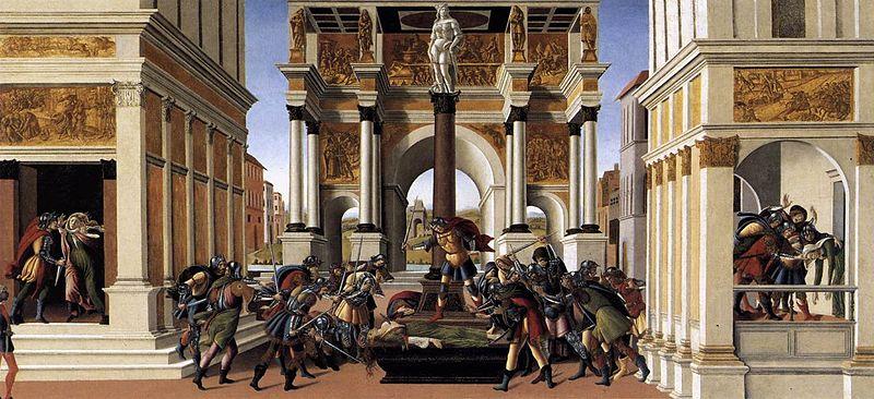 Sandro Botticelli The Story of Lucretia oil painting picture